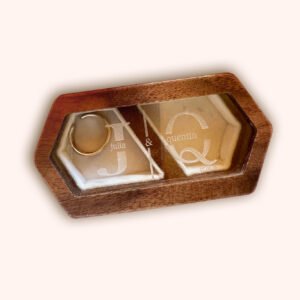 Boîte à alliances personnalisée