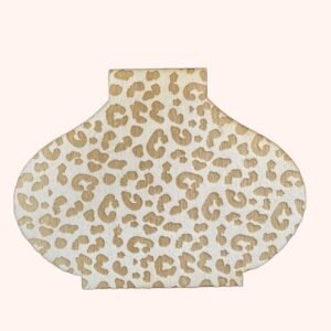 Mini vase léopard