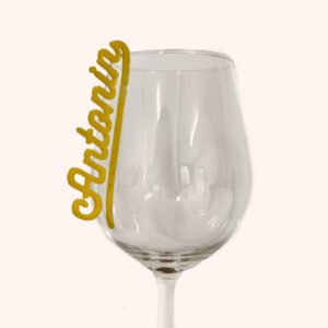 Marque-verre prénom – Pour ne plus jamais confondre son verre !