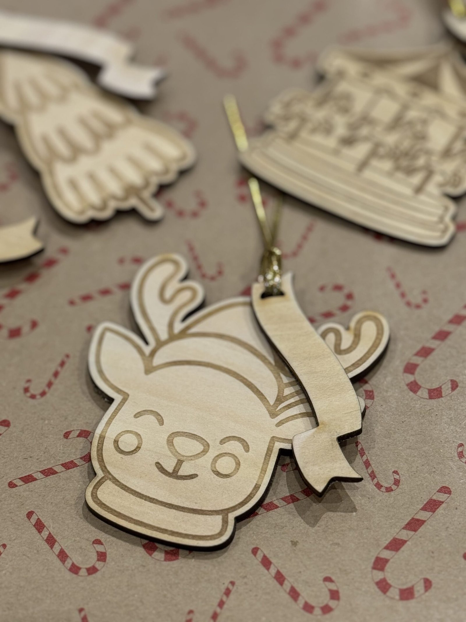 Étiquettes de Noël personnalisables