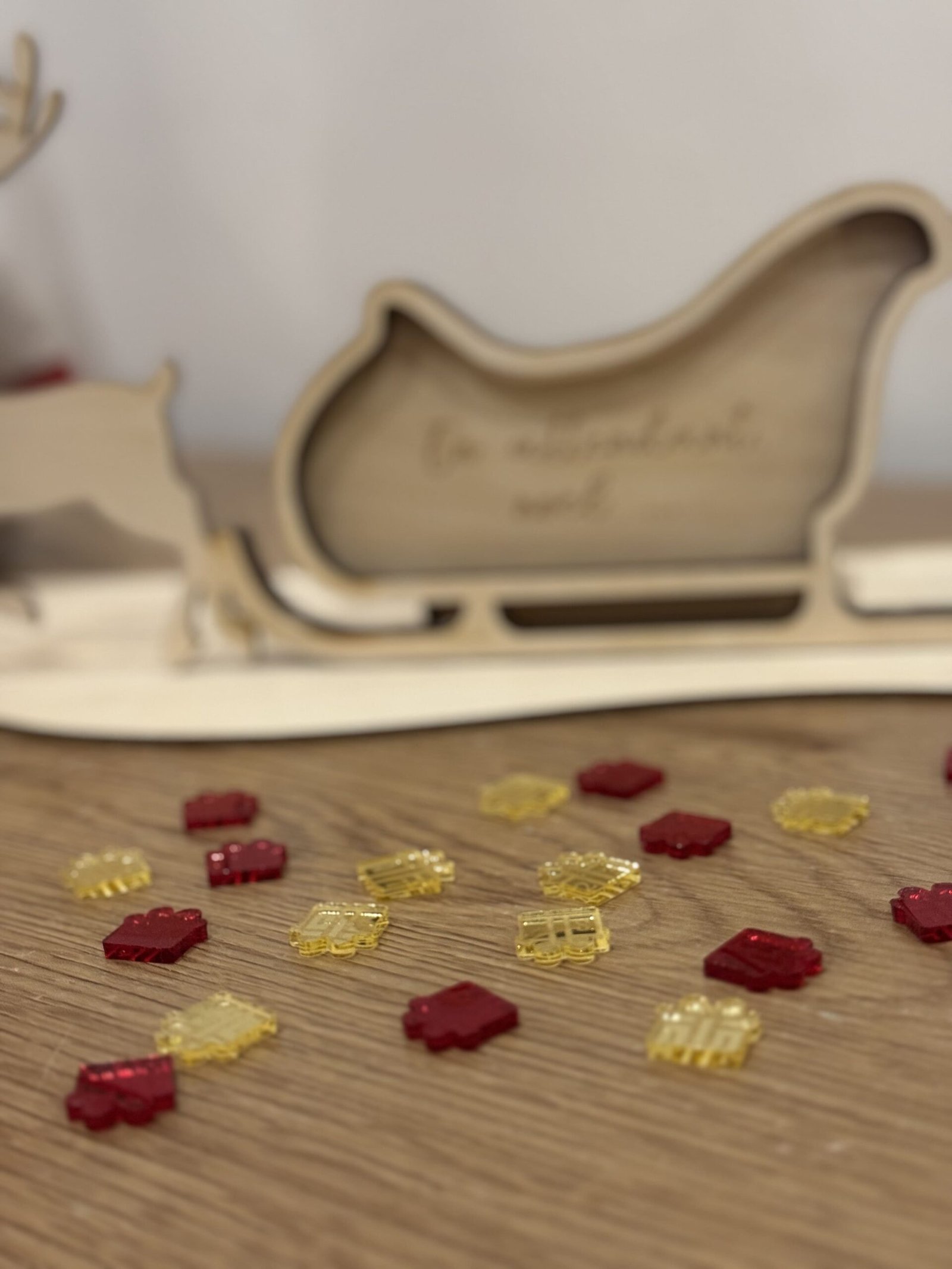 Calendrier de l’Avent – Traîneau du Père Noël