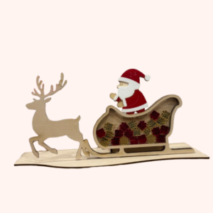 calendrier de l'avent traineau du père noël