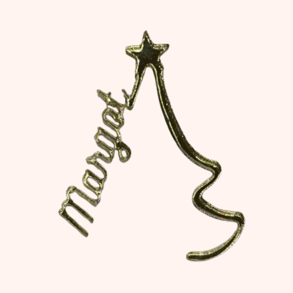 Marque-place sapin personnalisé