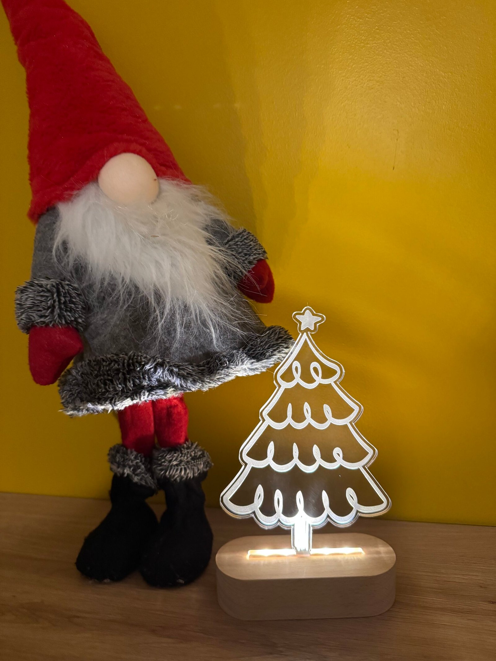 Veilleuse sapin - Une douce lumière de noël